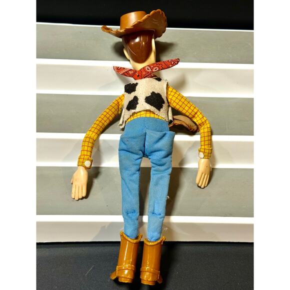 Vintage Toy Story Woody 11" Figure Doll DisneyPixar Burger King 1995 - Picture 6 of 9